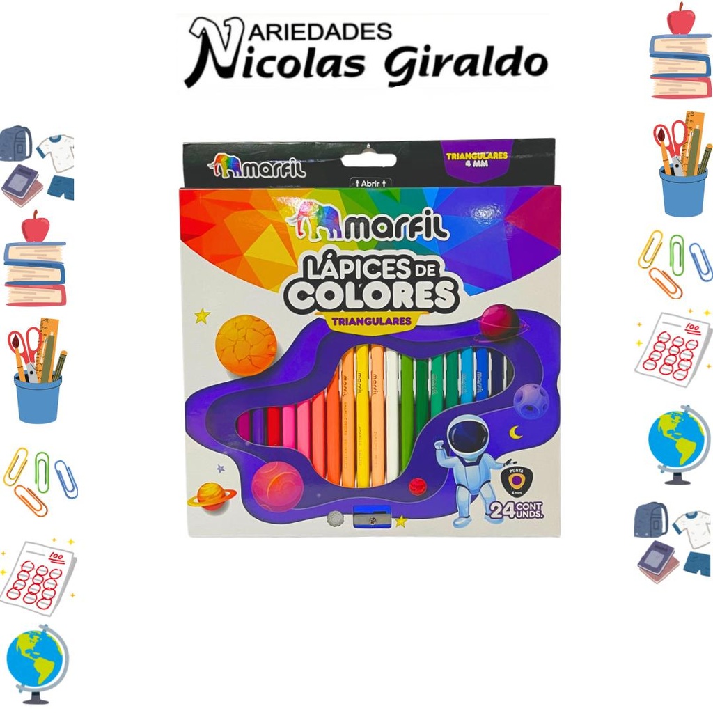 (0516) Color marfil triangular x24