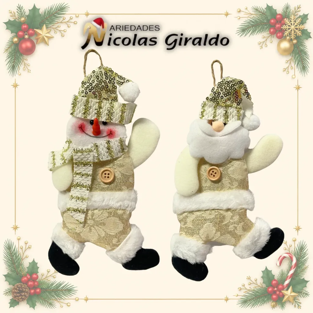 MUÑECO COUNTRY MEDIANO NAVIDAD