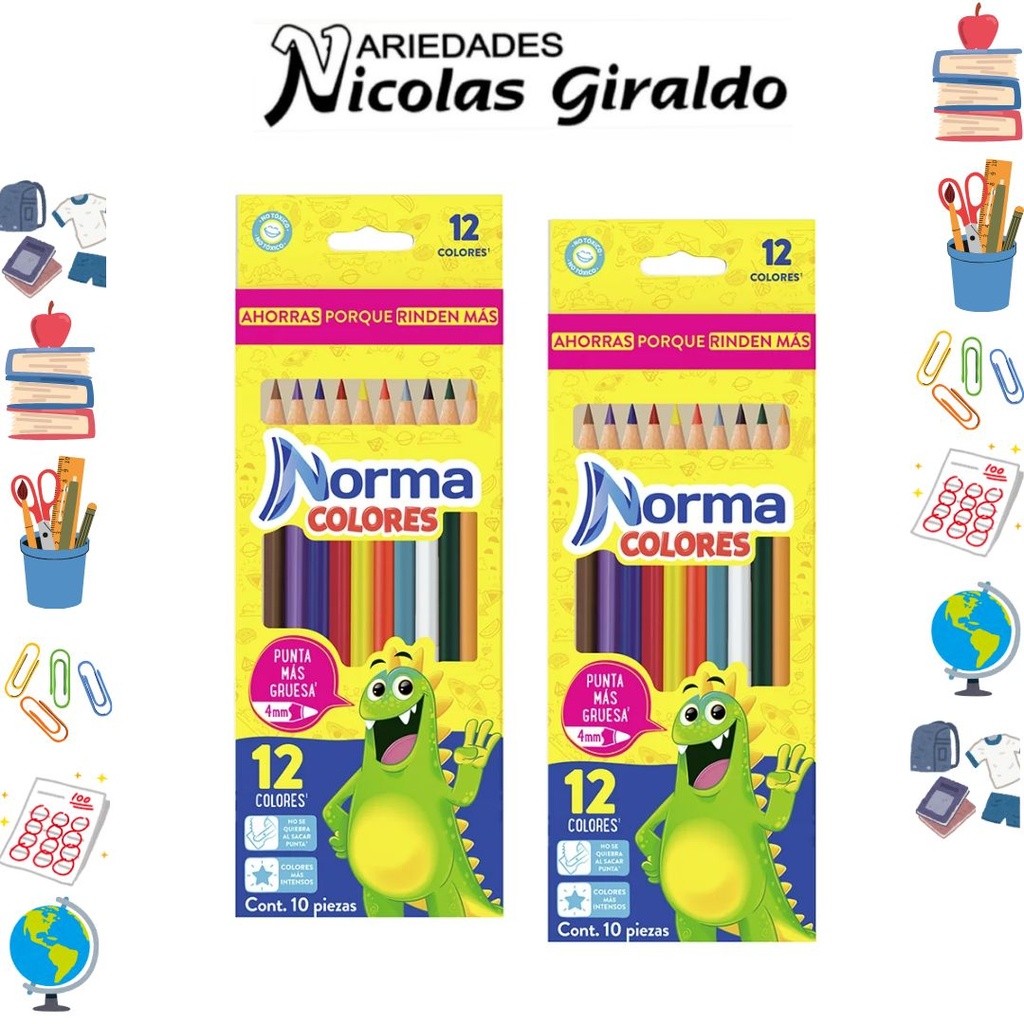 Color norma unipunta x12