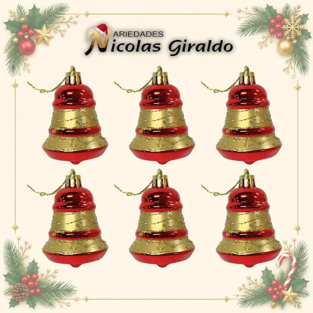 ADORNO CAMPANA X6 ACETATO