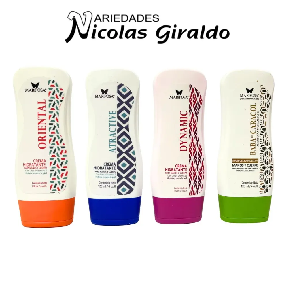 Crema hidratante mariposa x120ml