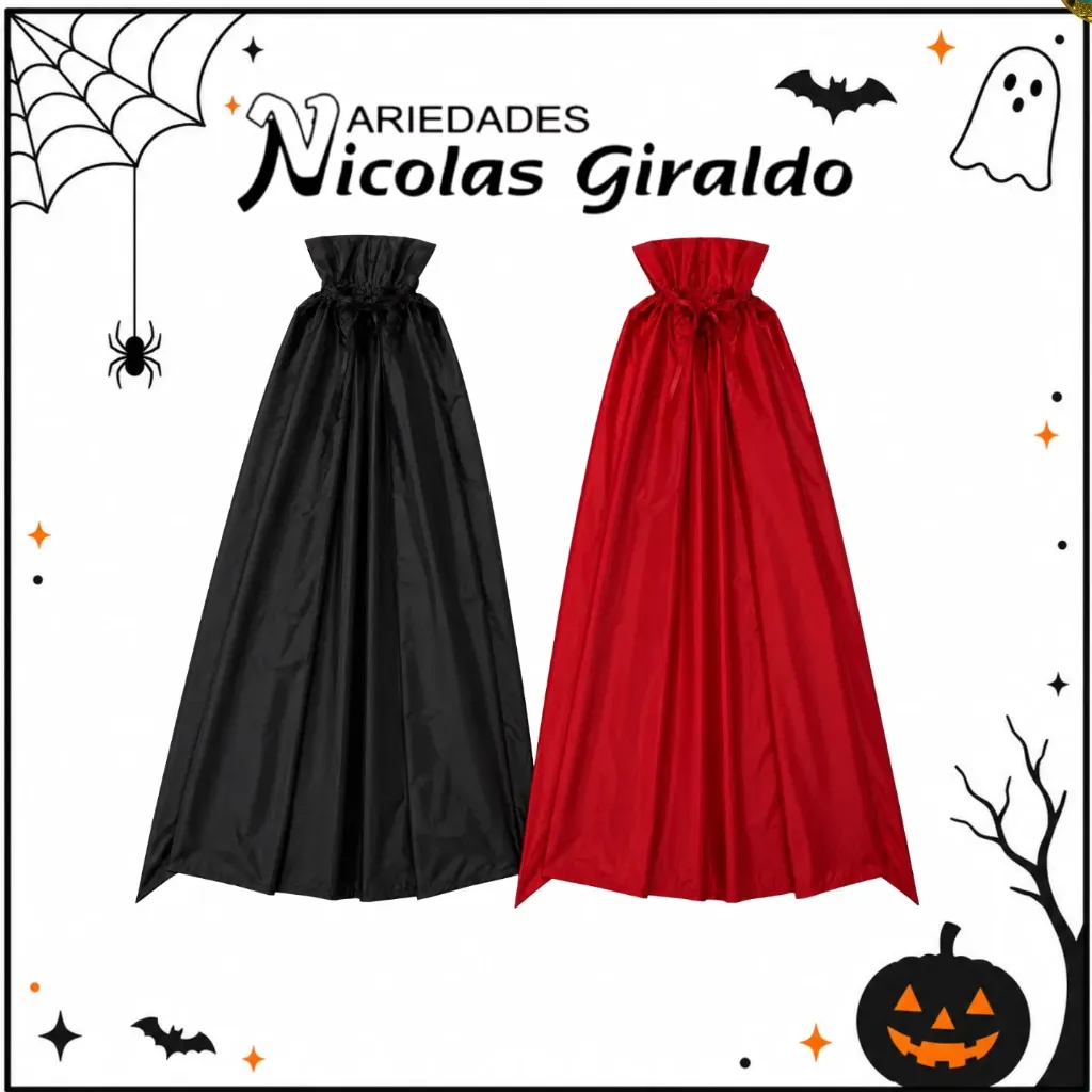 Capa dracula adulto halloween
