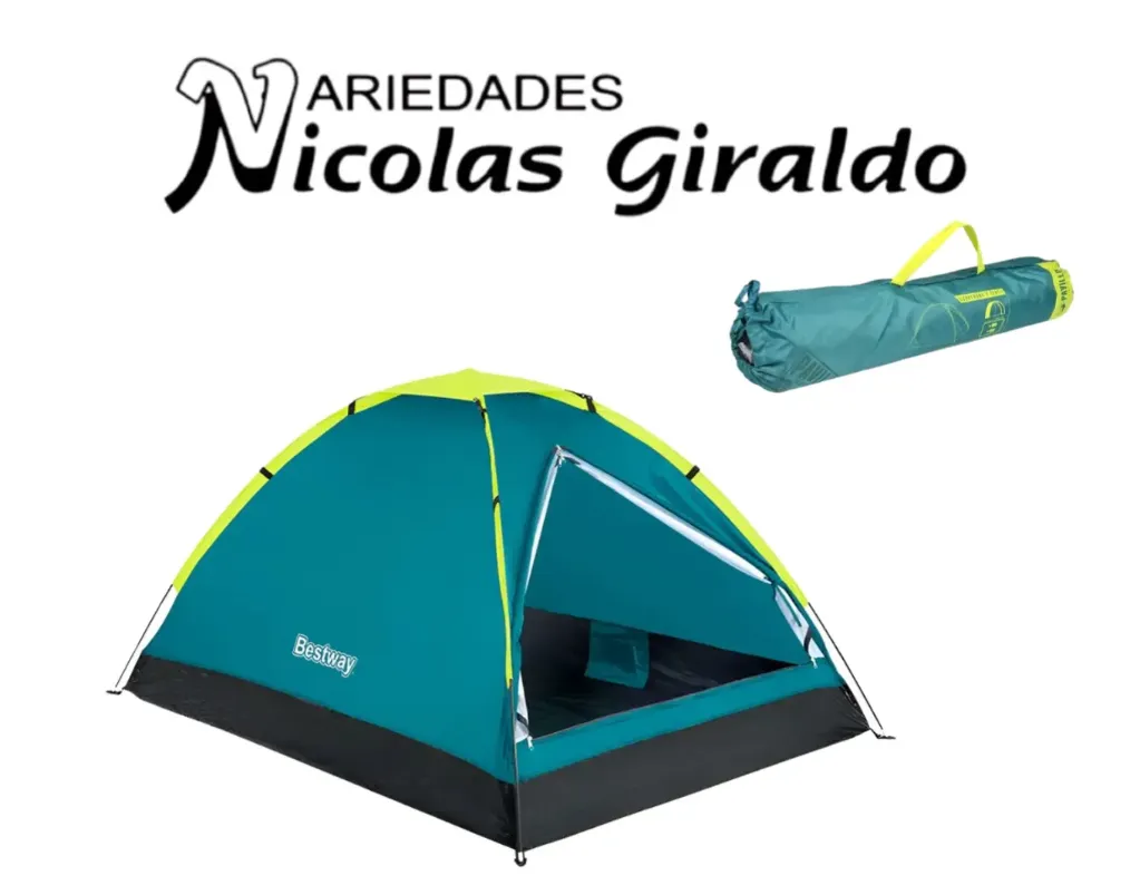 Carpa camping bestway 2 personas 205X145
