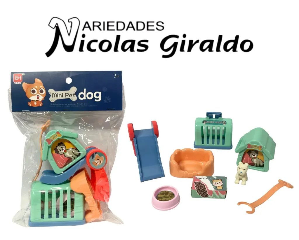 Set infantil de mascotas