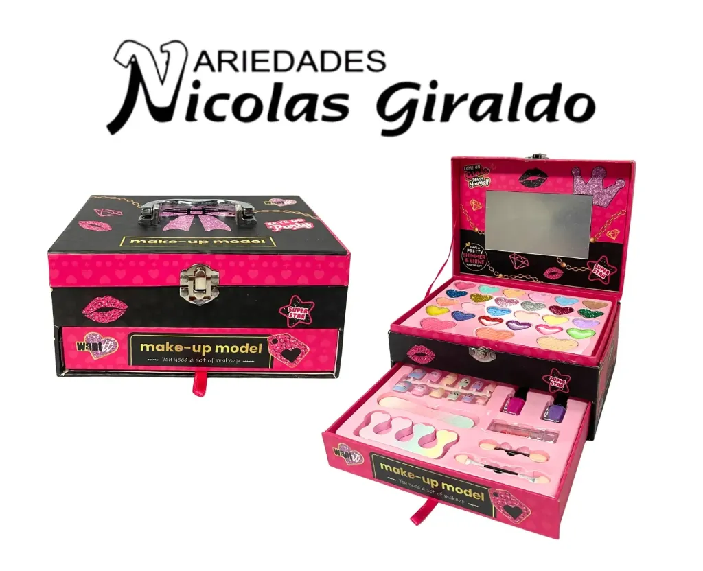 [CA9243] Maquillaje infantil caja grande fino