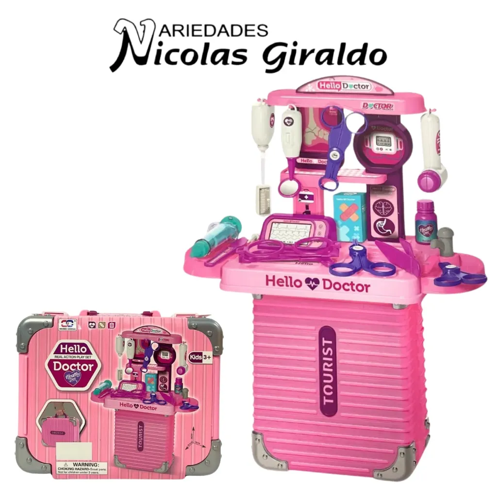 [CA9005] Set doctor fino en maleta pequeño