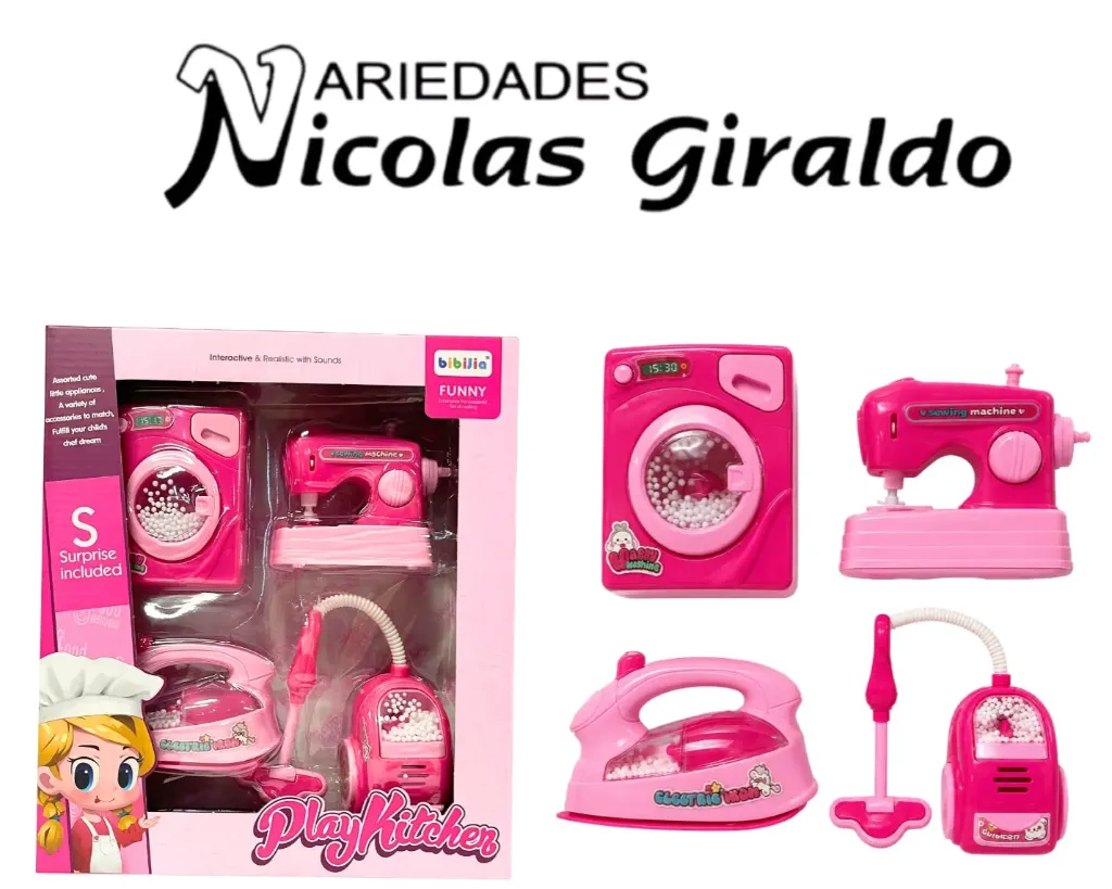 Set electrodomesticos x4