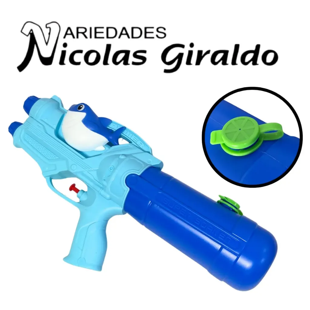 Juego lanza agua mediano tiburon