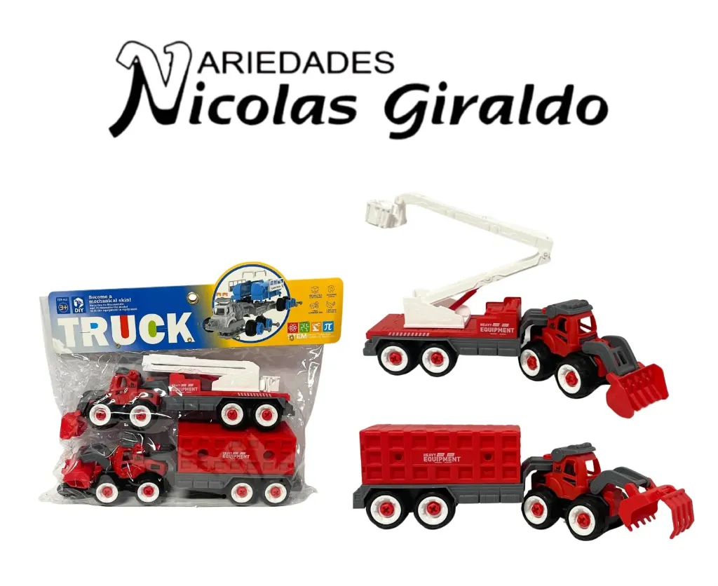 [CA10361] Carro camion didactico x2 grande