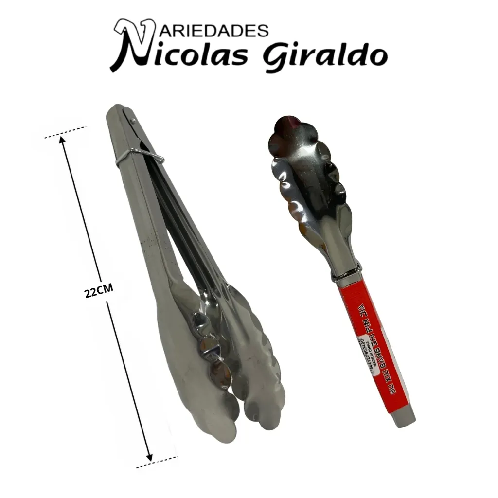 Pinza panadera pequeña sencilla 22cm