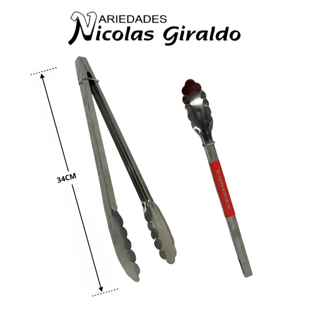Pinza panadera grande sencilla 34cm