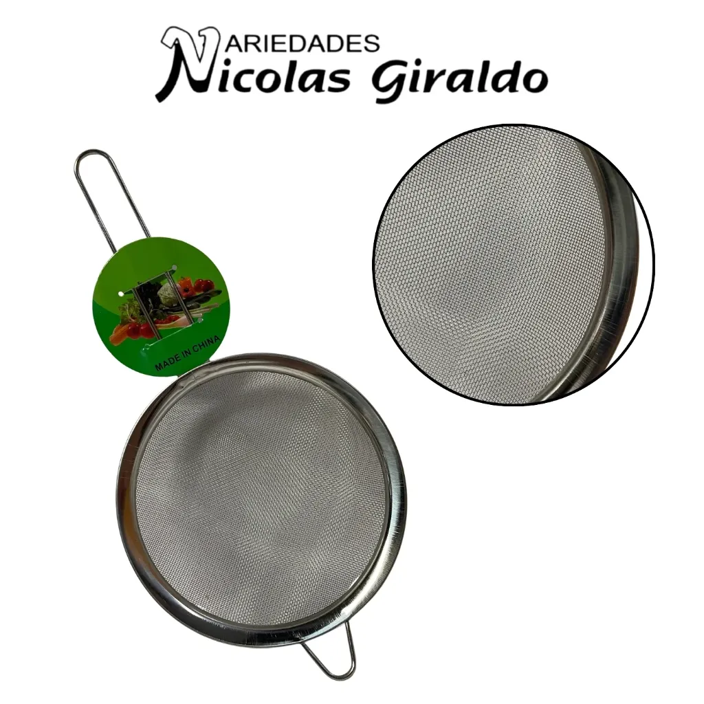 [YNC-284] Colador metal mediano #18
