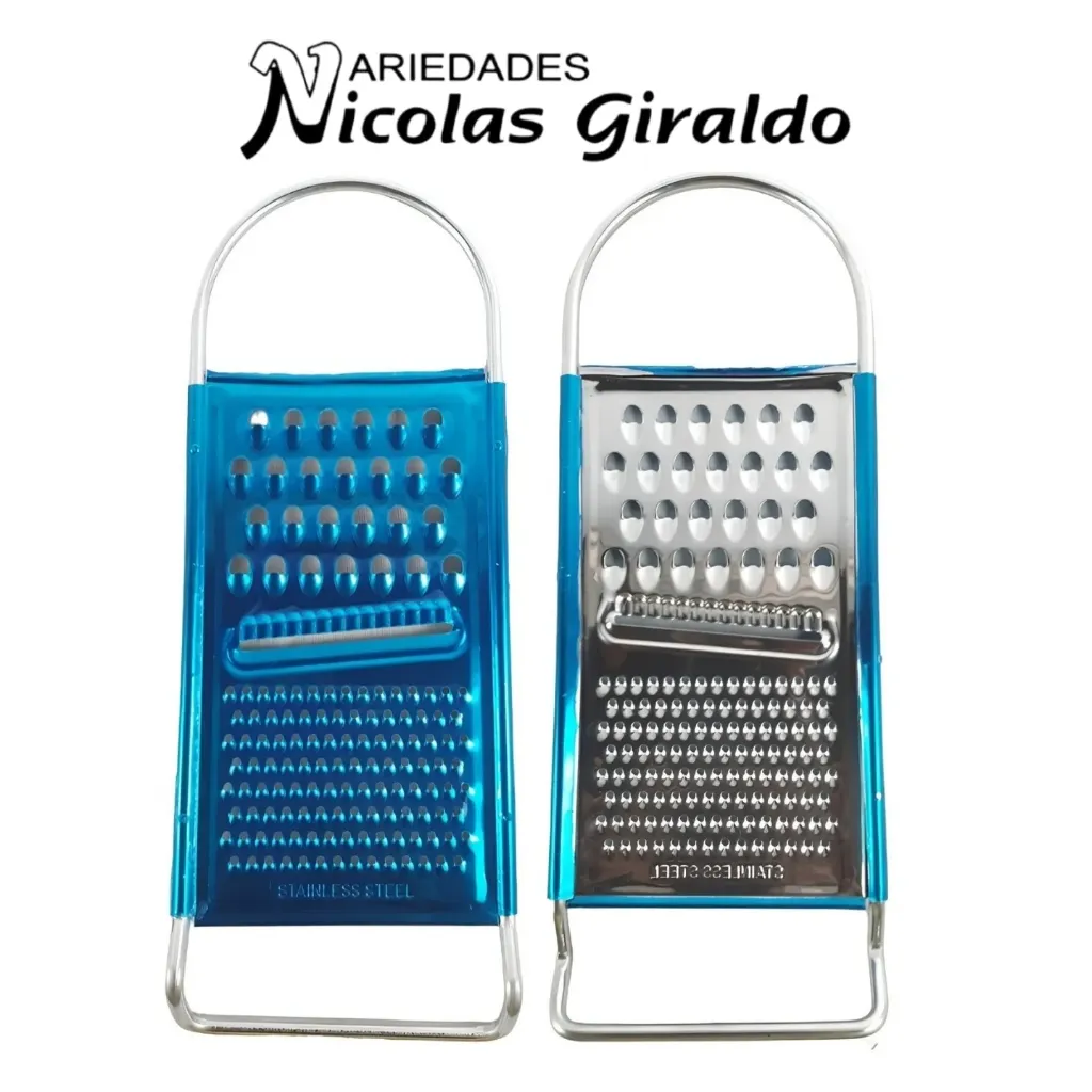 [YNC-286] Rallador plano metal grande 11cmx30cm