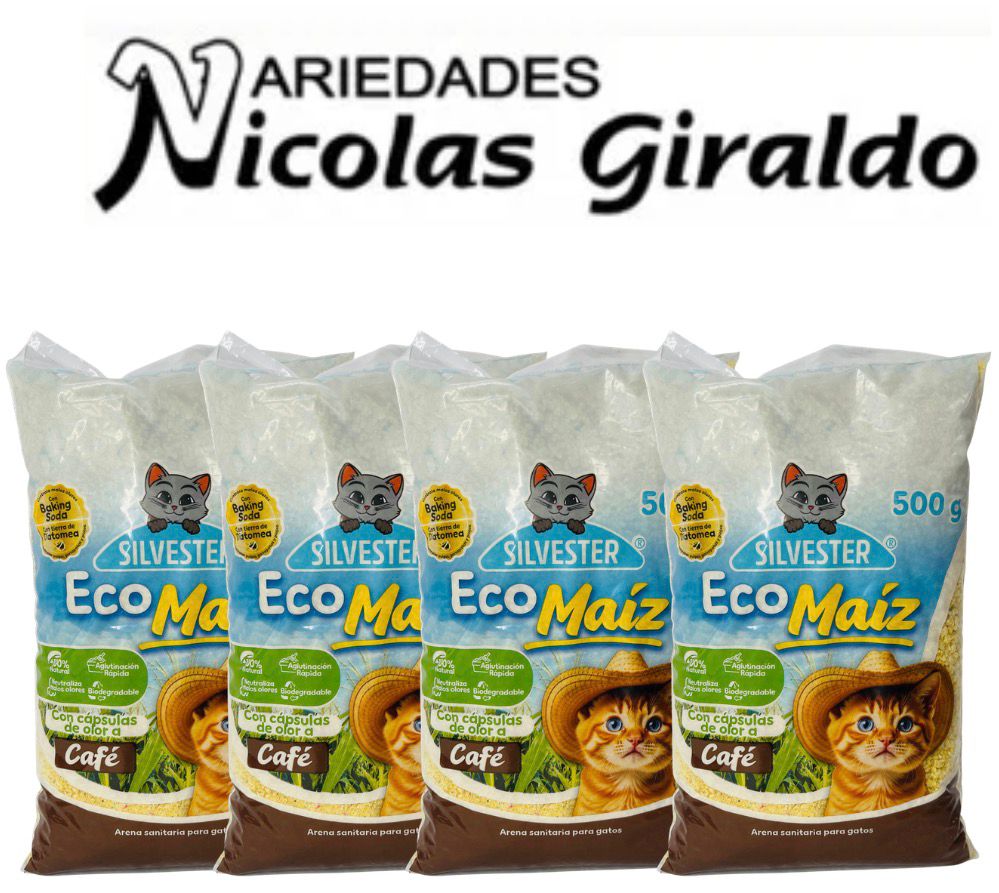 Arena silvester de maiz x500g