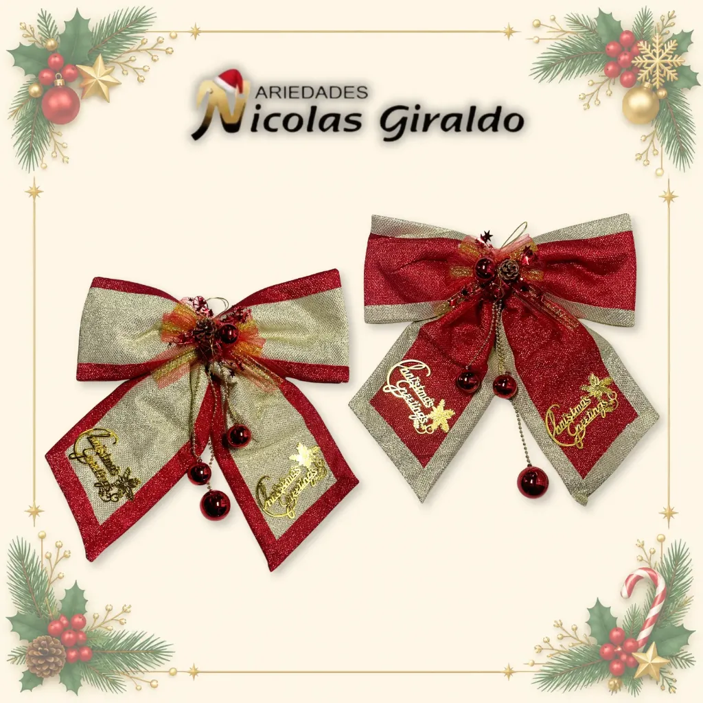 MOÑO NAVIDEÑO GIGANTE