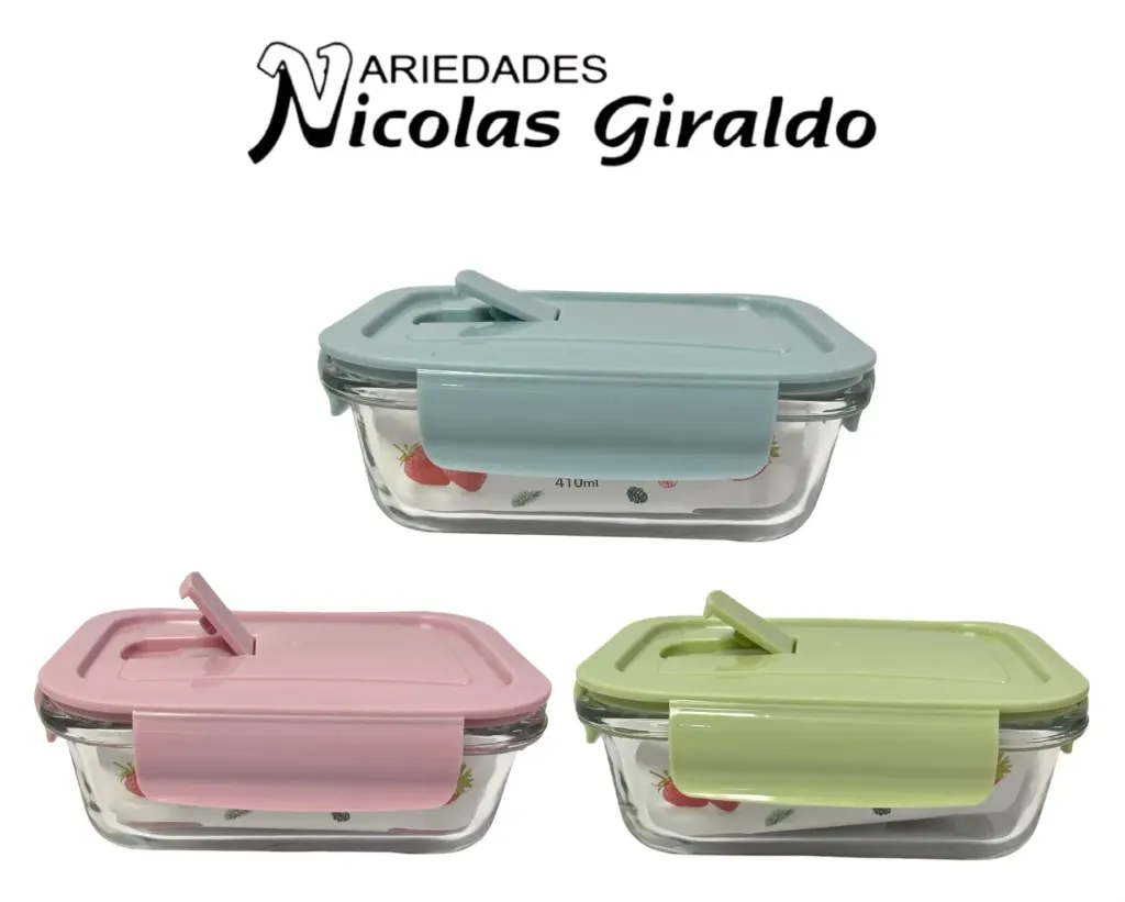 Refractaria pequeña rectangular 410ml