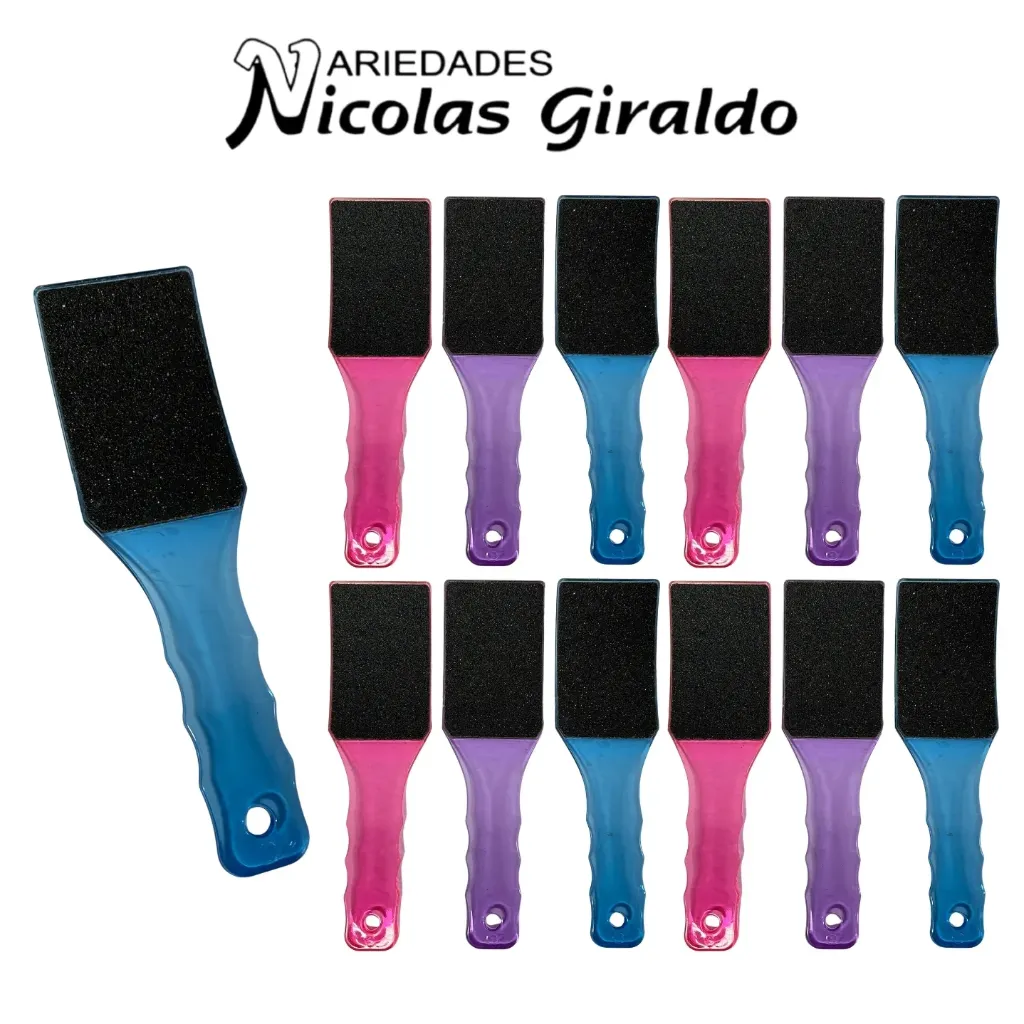 Raspacallos acrilico paquete x12