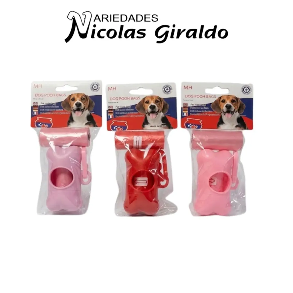 Bolsa mascota con dispensador
