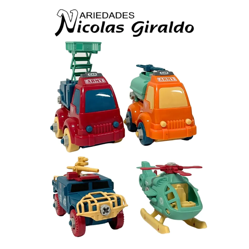 Carro grua didactico x4