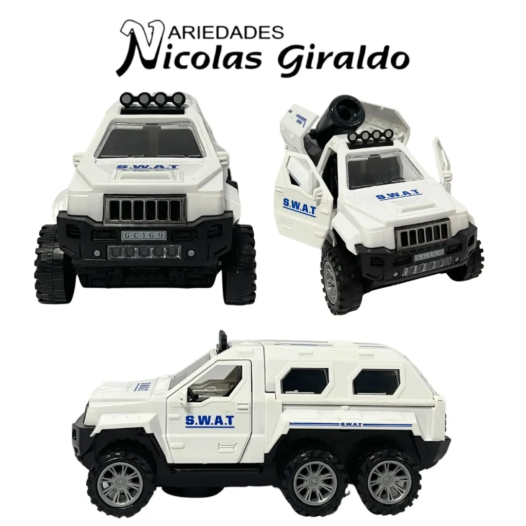 Carro pila blindado