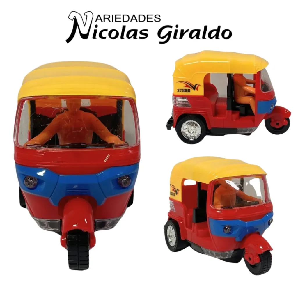 Triciclo pila luz y sonido