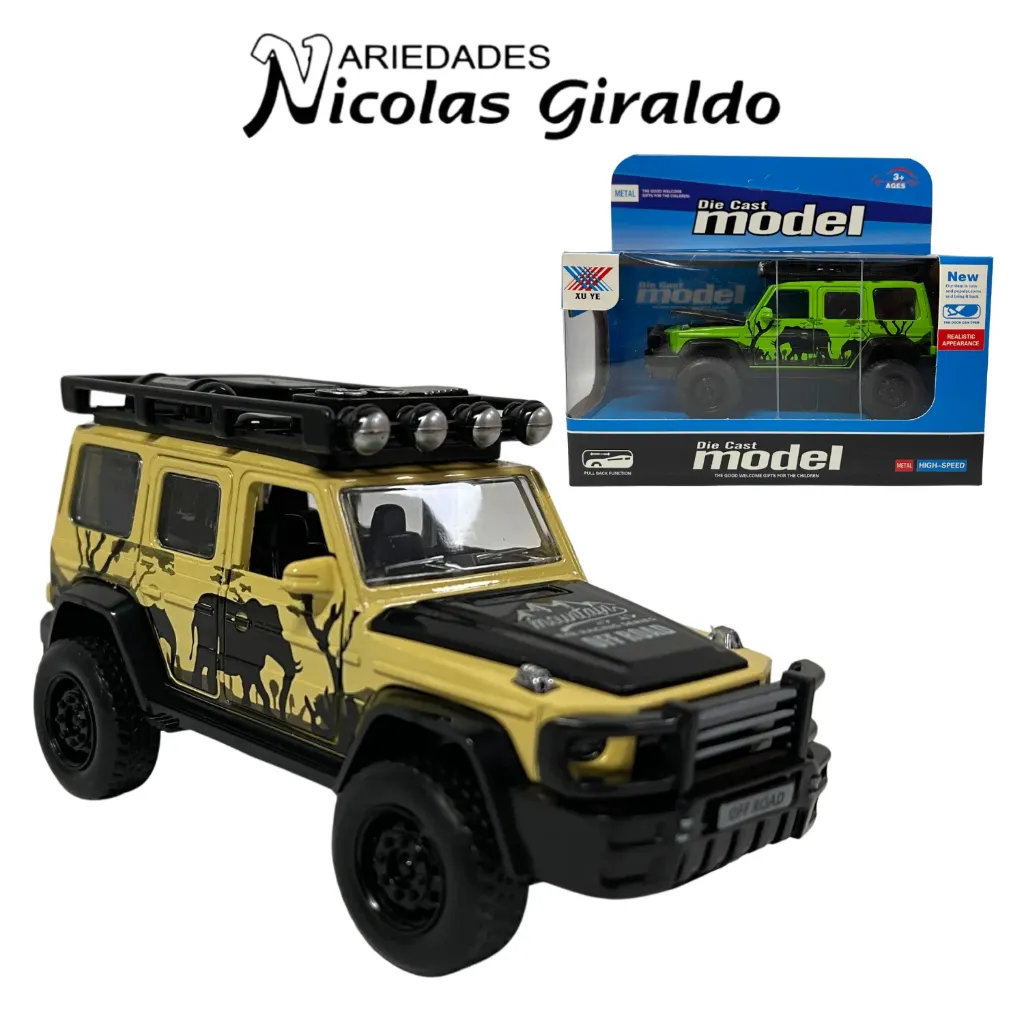 Carro todoterreno en caja
