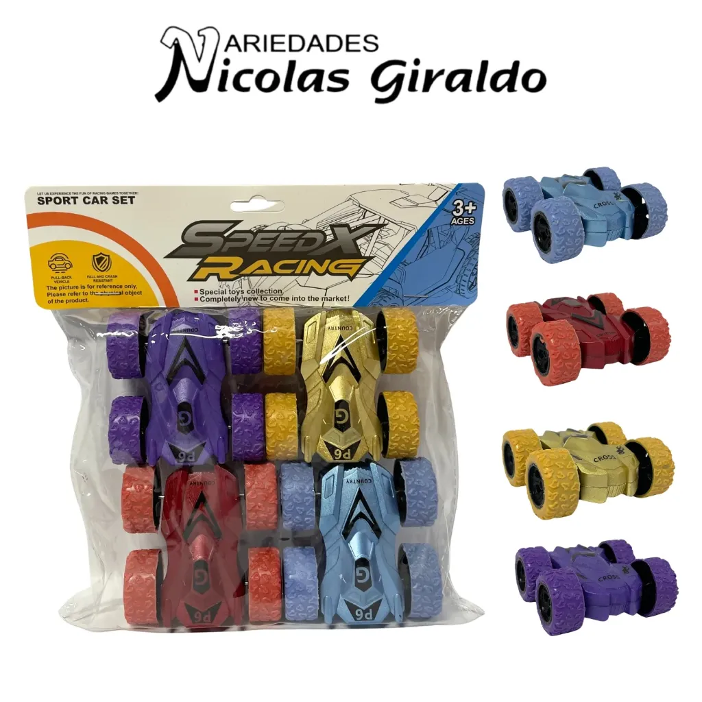 Carro llanton color nacarado x4