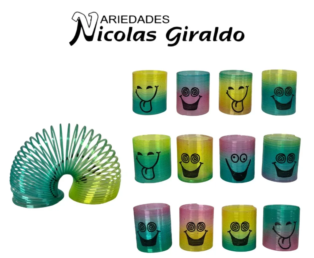 Slinkys mini x12 unidades