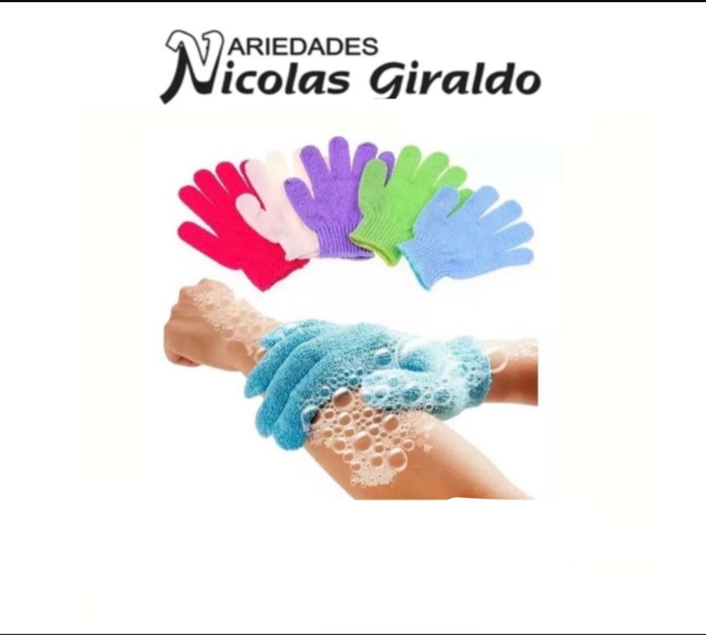 Guante exfoliante