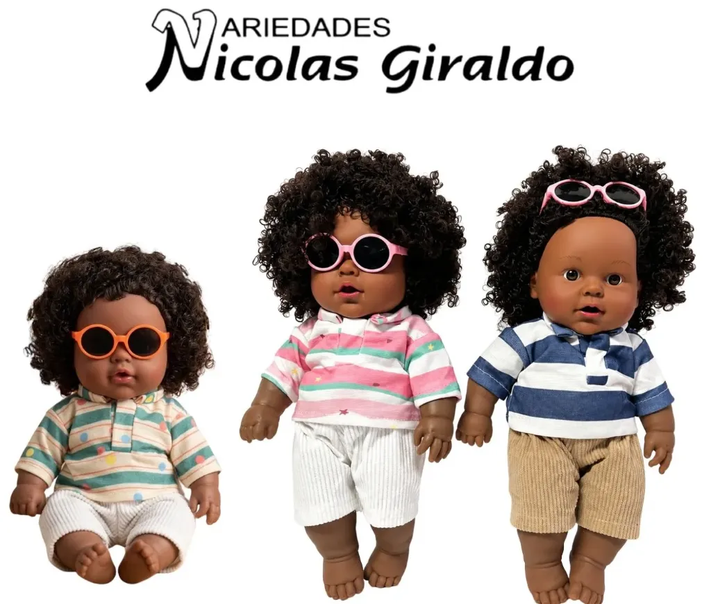 Muñeco Tito afro colmuñecos