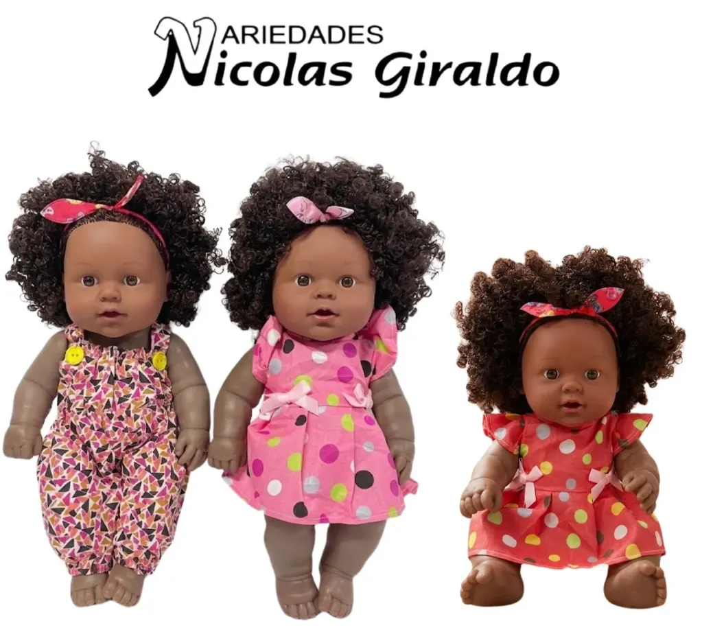 Muñeca Lupita afro colmuñecos