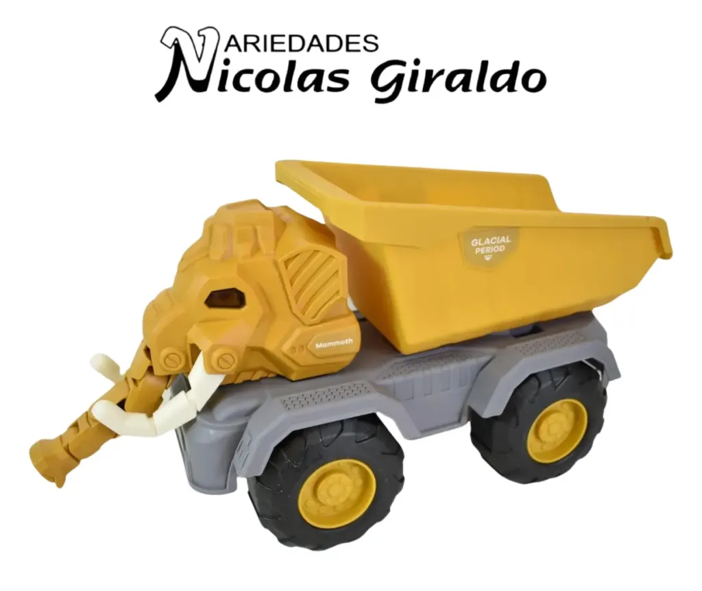 Carro Volqueta elefante grande