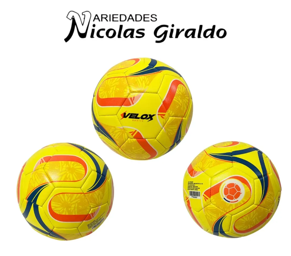 Balon futbol fino importado colombia