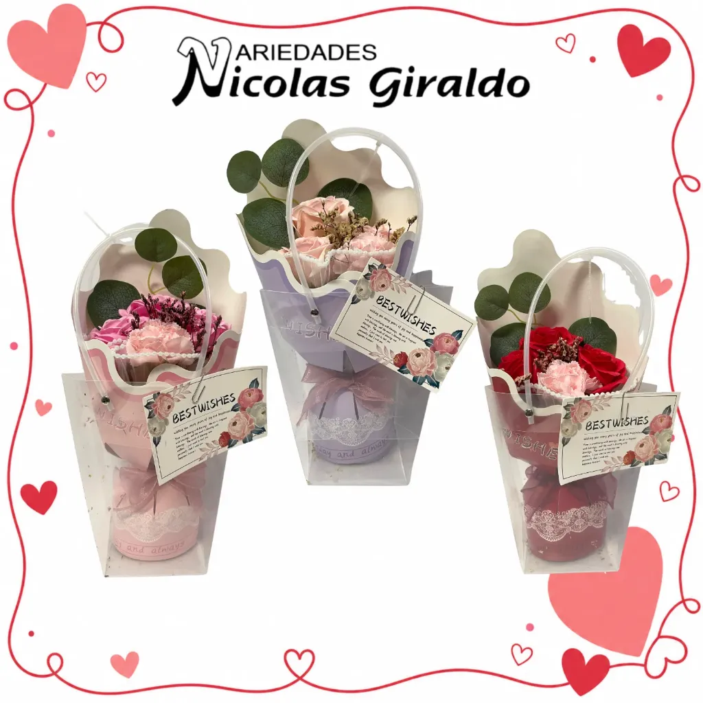 [YNC-293] Detalle en bolso grande fino con rosas