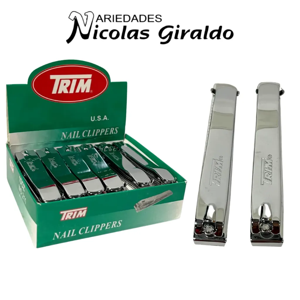 [YNC-124] Corta uñas trim grande caja x12