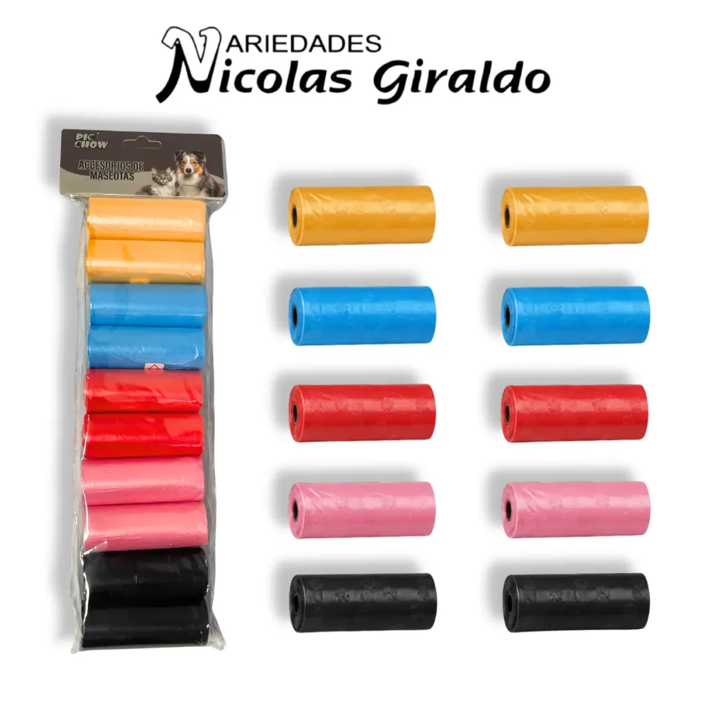 Bolsa mascota x10