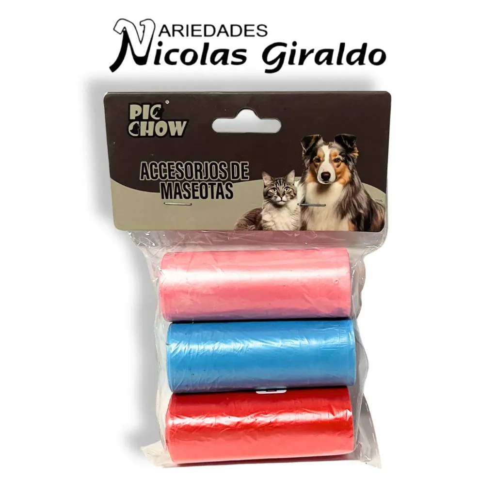 Bolsa mascota x3