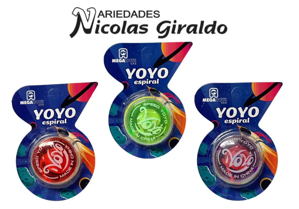 Yoyo carton luz