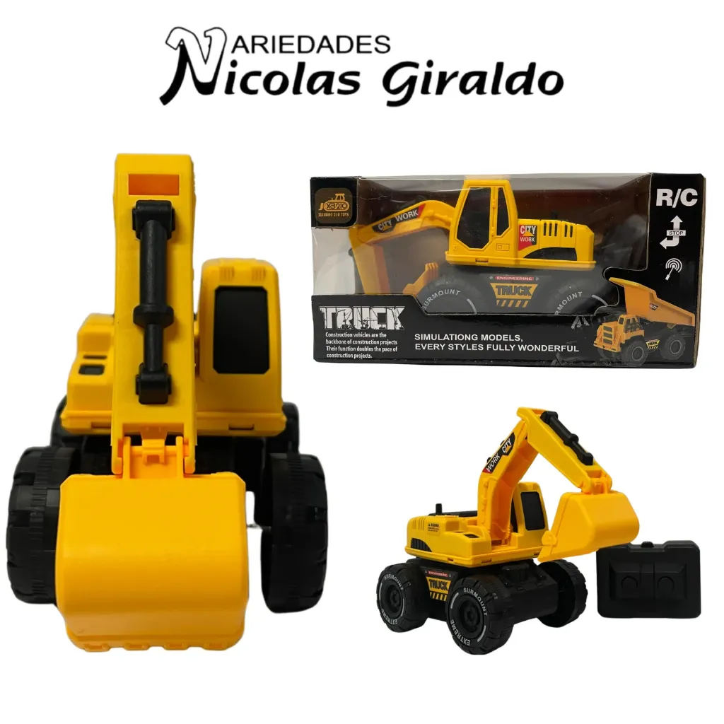 Carro control constructor retro pequeño