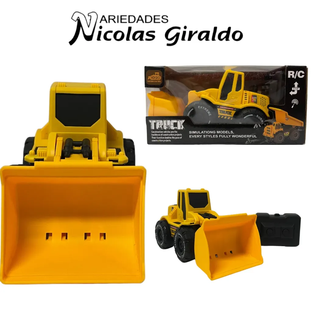 Carro control constructor retro pequeño