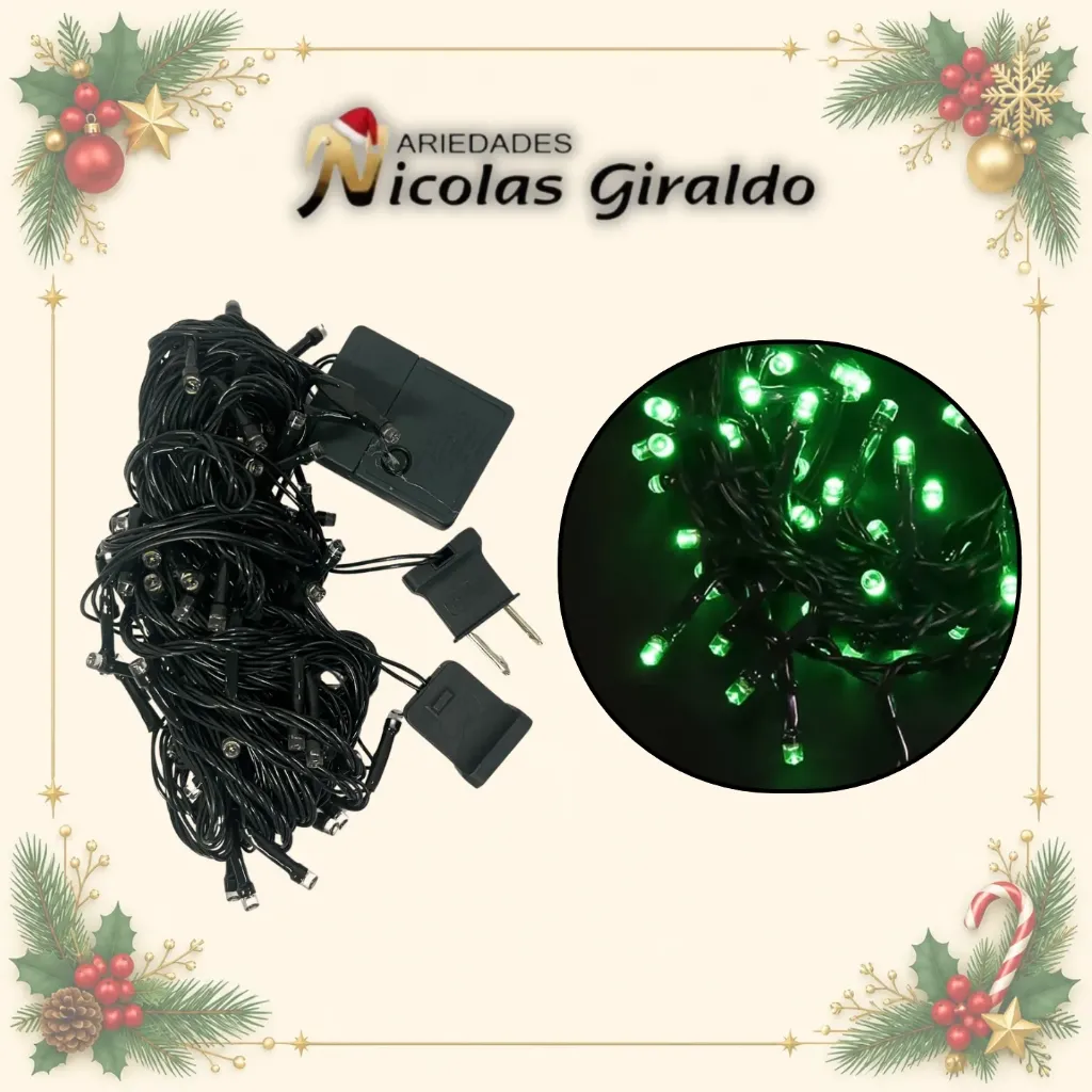 INSTALACION LINEAL X100L VERDE 9MTS CABLE VERDE CON CONTINUIDAD