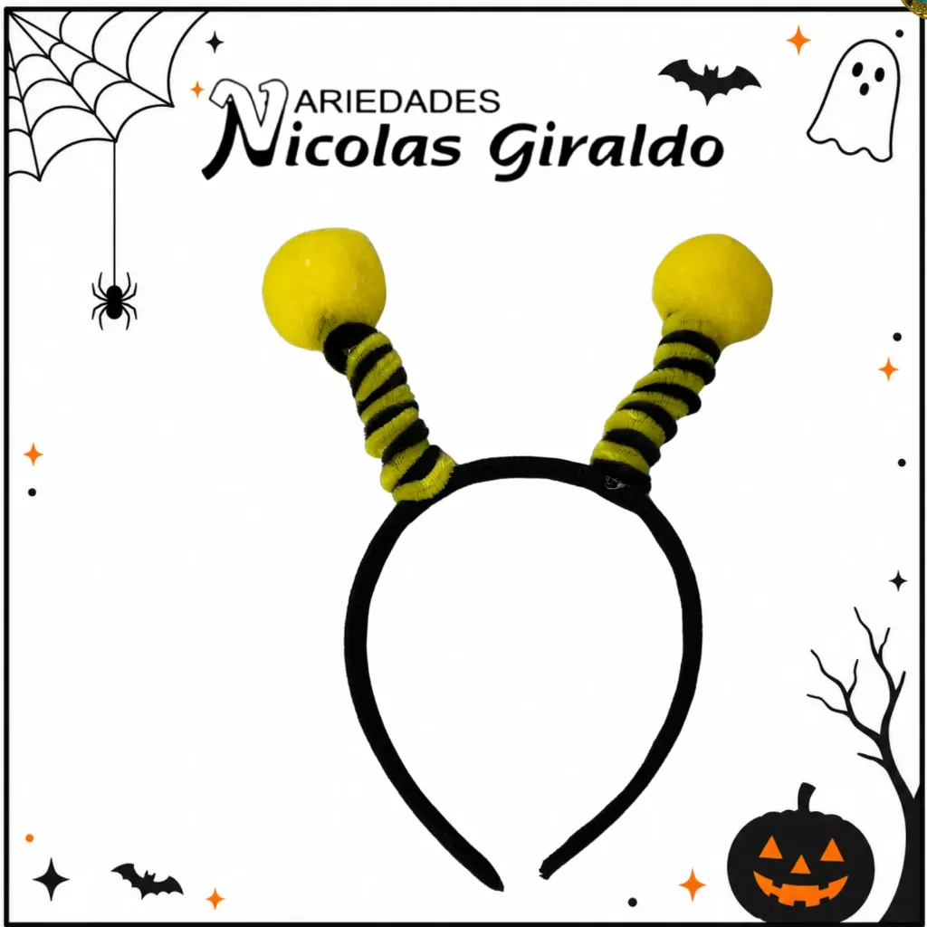 [AS-H5100] Diadema abeja gruesa Halloween