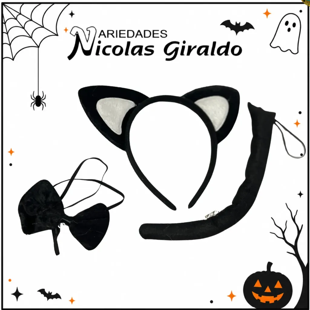 Diadema set gata 3pcs Halloween