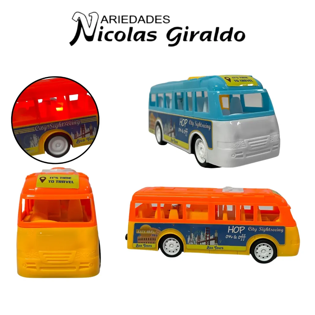 Carro bus impulso mediano
