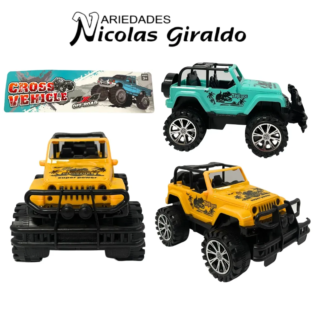 Carro impulso campero grande