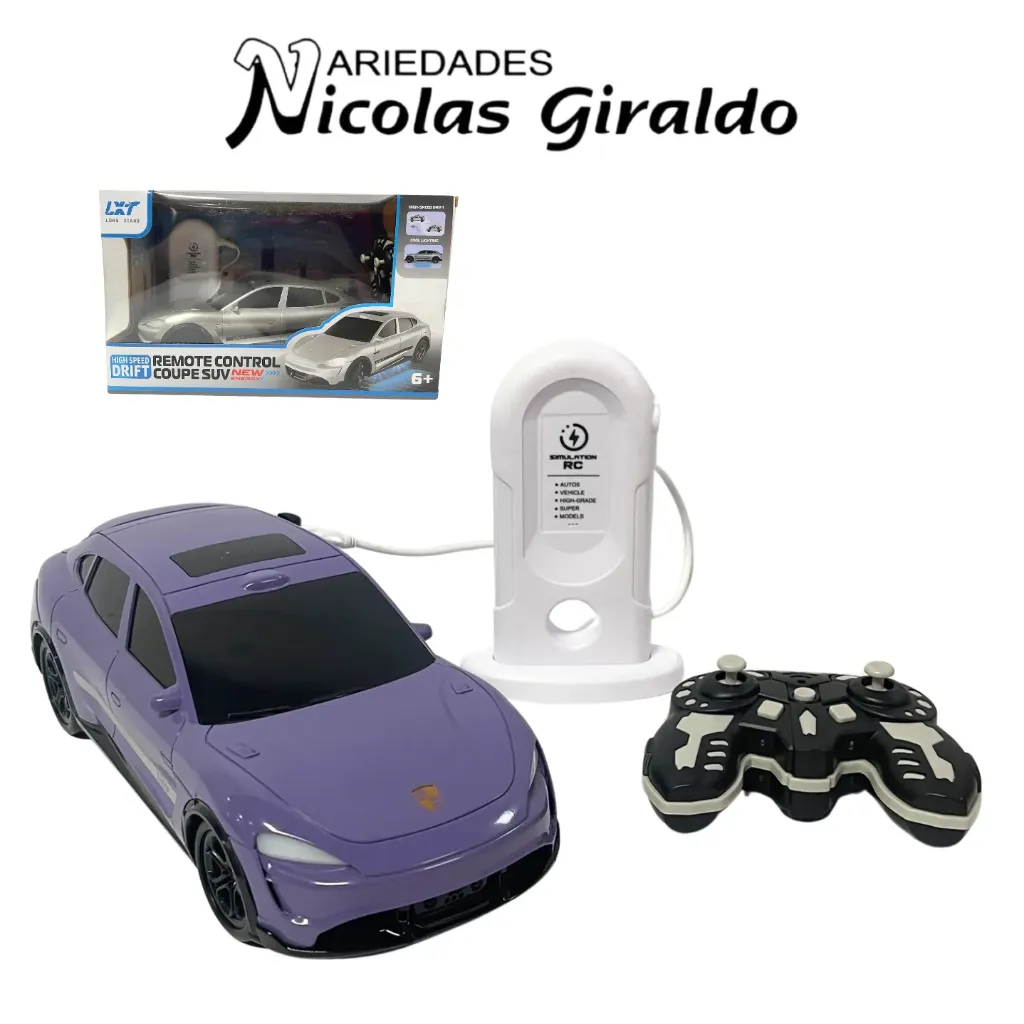 Carro control deportivo estilo electrico