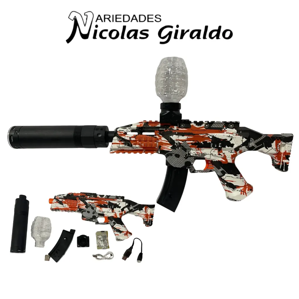 Lanza hidrogel grande fino de bateria recargable censor luz