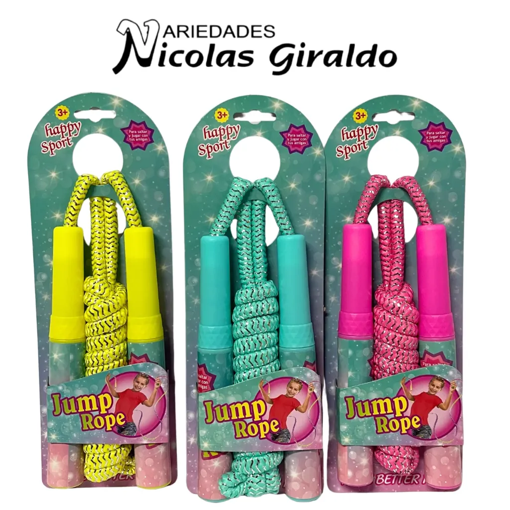 Lazo saltar infantil fino carton
