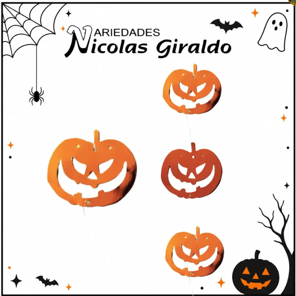 Calabaza tira mini halloween