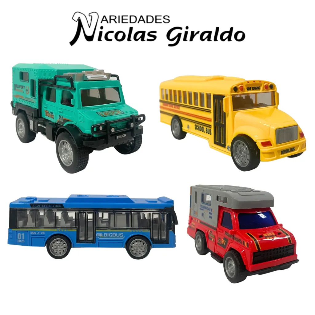 Carro fino surtido x4